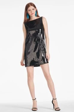 Feminine Style Shop -Feminine Style Shop ADDYDRESS BLACK FRONT