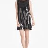 Addy Dress - Black Sequins -Feminine Style Shop ADDYDRESS BLACK FRONT2