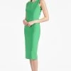 Anna Dress - Parrot Green 2 Anna Dress - Parrot Green -Feminine Style Shop ANNADRESS PARROTGREEN FRONT3