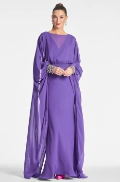 Aphrodite Gown - Amethyst -Feminine Style Shop APHRODITEGOWN AMETHYST FRONT3