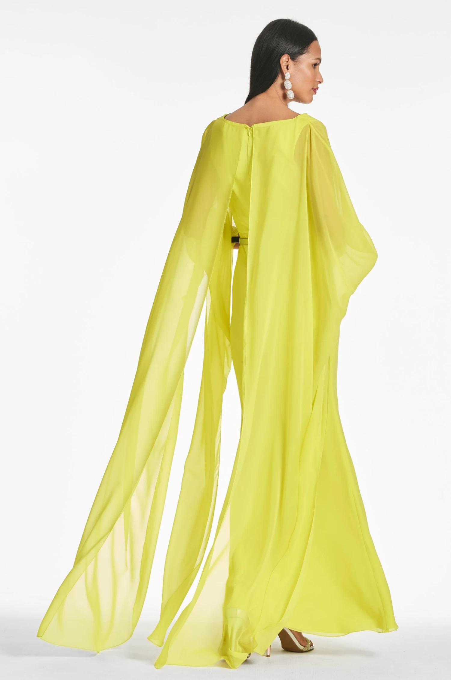 Aphrodite Gown - Neon Limeade 7 Aphrodite Gown - Neon Limeade - Image 5