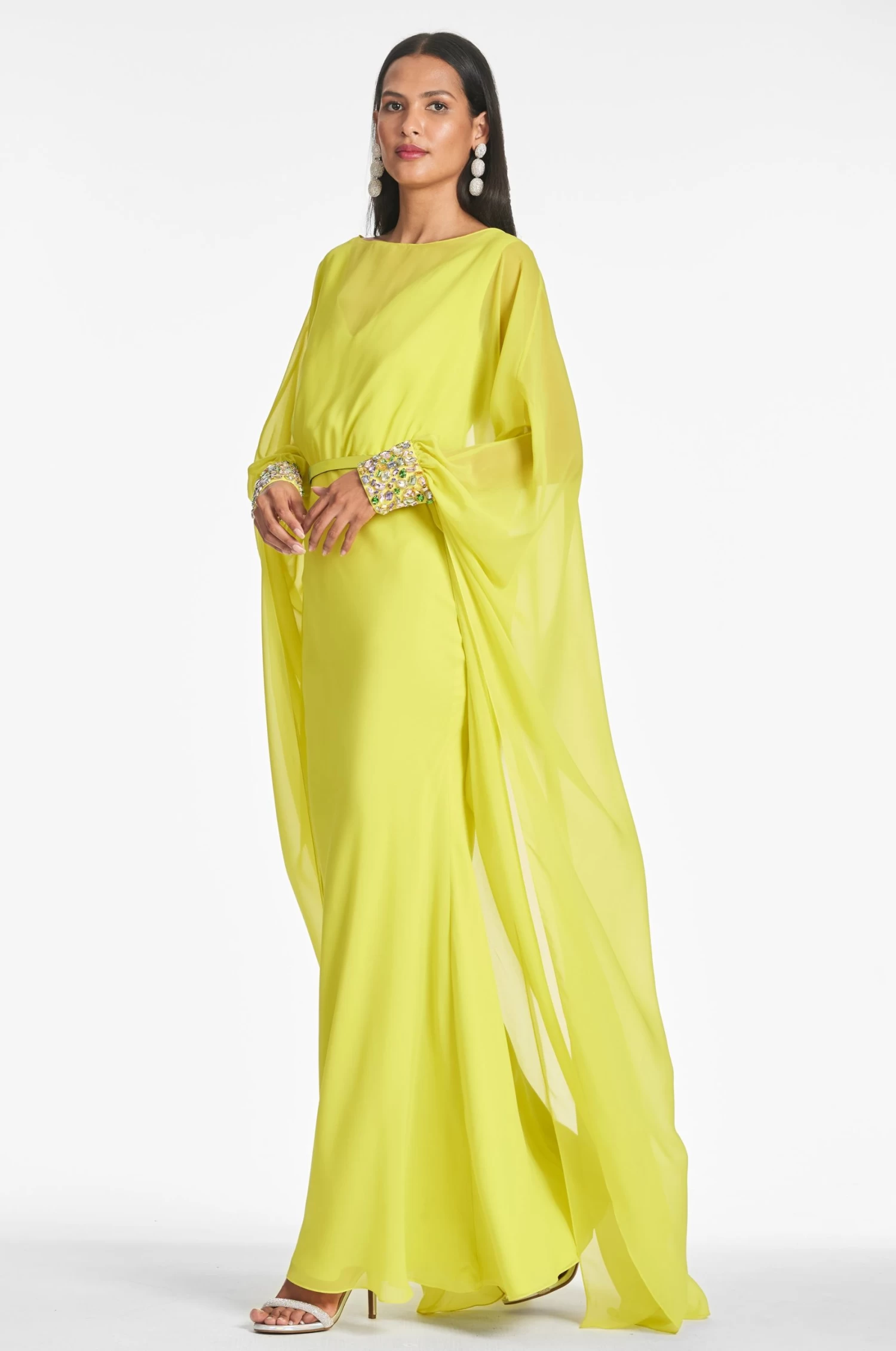 Aphrodite Gown - Neon Limeade 5 Aphrodite Gown - Neon Limeade - Image 3