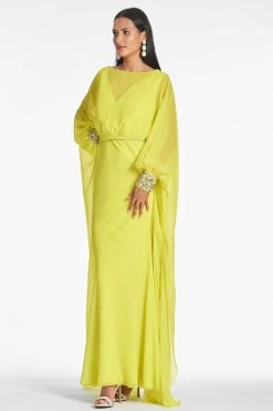 Aphrodite Gown - Neon Limeade 12 Aphrodite Gown - Neon Limeade -Feminine Style Shop APHRODITEGOWN NEONLIMEADE SIDE2