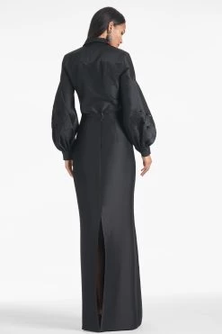 Isolde Skirt - Black -Feminine Style Shop ASTORTOP ISOLDESKIRT BLACK BACK c38b0984 f0e6 4e66 a741 39e2256324aa