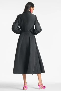 Astor Top - Black 13 Astor Top - Black -Feminine Style Shop ASTORTOP LEIGHTONSKIRT BLACK BACK