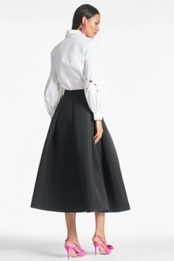 Astor Top - White -Feminine Style Shop ASTORTOP LEIGHTONSKIRT WHITE BACK