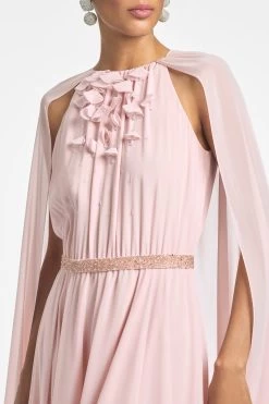 Belladonna Gown - Petal 9 Belladonna Gown - Petal -Feminine Style Shop BELLADONNAGOWN PEACH DETAIL