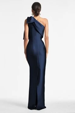 Bonnie Gown - Night Sky 7 Bonnie Gown - Night Sky -Feminine Style Shop BONNIEGOWN DARKSKY BACK