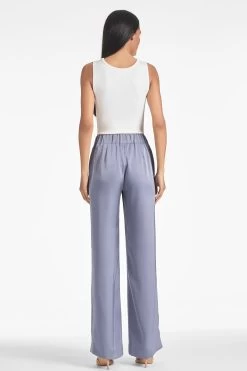Alli Pant - Cool Grey -Feminine Style Shop BRIPANT COOLGREY BACK