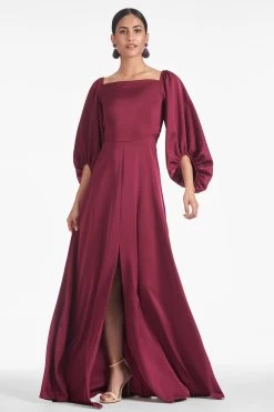 Bryant Gown - Garnet