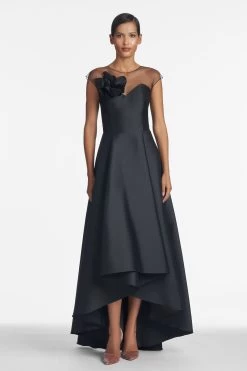 Feminine Style Shop -Feminine Style Shop BlakelyGown Jet Front