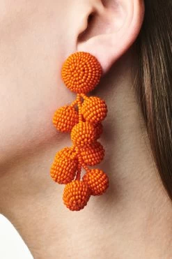Coconuts Earrings - Smooth Beads -Feminine Style Shop C18E01 COCONUTS BRIGHTORANGE f0da001d 72fd 4bea 92f6 3822490d846b
