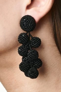 Coconuts Earrings - Smooth Beads -Feminine Style Shop C18E01 COCONUTS JET e77aa28f a631 4785 aed4 ca61a72a4833