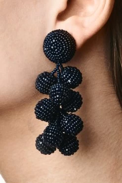 Coconuts Earrings - Smooth Beads -Feminine Style Shop C18E01 COCONUTS NAVY 15d9a801 c2a8 4865 8a9a c8b8d428bee6