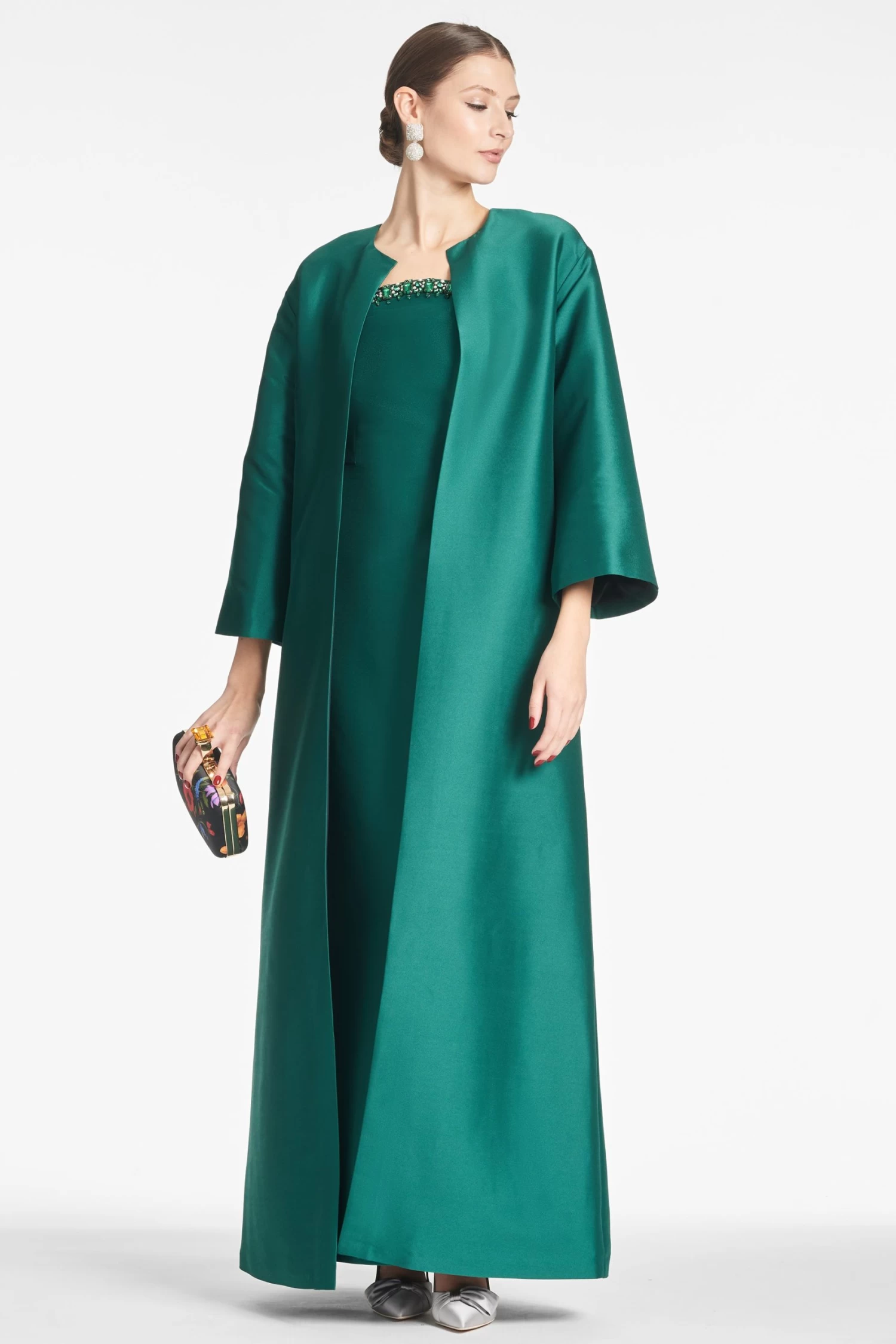 Calliope Coat - Emerald 4 Calliope Coat - Emerald - Image 2