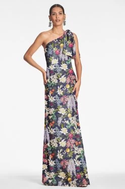 Chelsea Gown - Alto Giardino -Feminine Style Shop CHELSEAGOWN ALTOGIARDINO FRONT