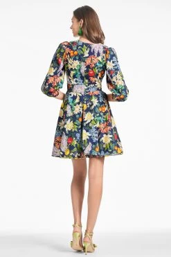 Dolce Dress - Alto Giardino 7 Dolce Dress - Alto Giardino -Feminine Style Shop DOLCEDRESS ALTOGIARDINO BACK