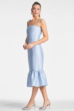 Feminine Style Shop -Feminine Style Shop ELISEDRESS GLACIALBLUE SIDE