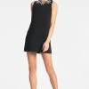 Everleigh Dress - Black -Feminine Style Shop EVERLEIGHDRESS BLACK FRONT