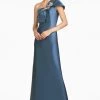 Ines Gown - Steel Blue -Feminine Style Shop F18G18 460 INESGOWN STEELBLUE FRONT