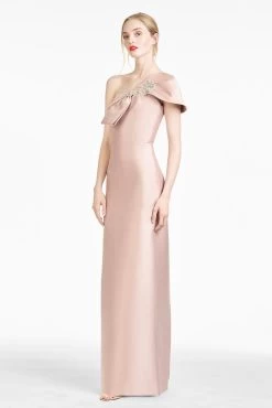 Ines Gown - Blush -Feminine Style Shop F18G18 690 INESGOWN BLUSH FRONT 1