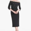 Fatima Dress - Black 1 Fatima Dress - Black -Feminine Style Shop FATIMADRESS BLACK FRONT