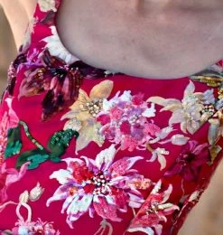 Lana Gown - Deep Pink Dahlia 14 Lana Gown - Deep Pink Dahlia -Feminine Style Shop Facetune 20 01 2024 10 16 03