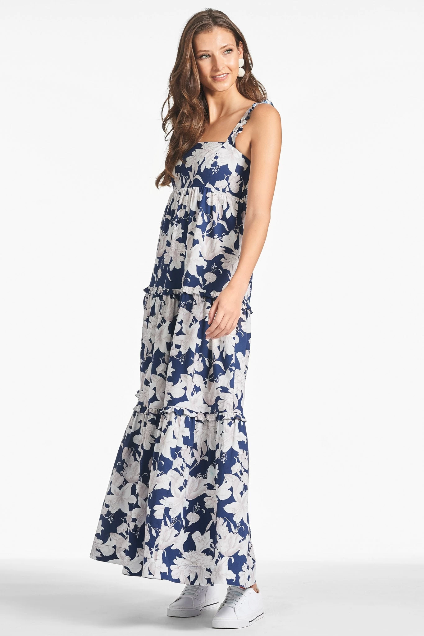 Giorno Dress - Alto Blu Fiore 3 Giorno Dress - Alto Blu Fiore
