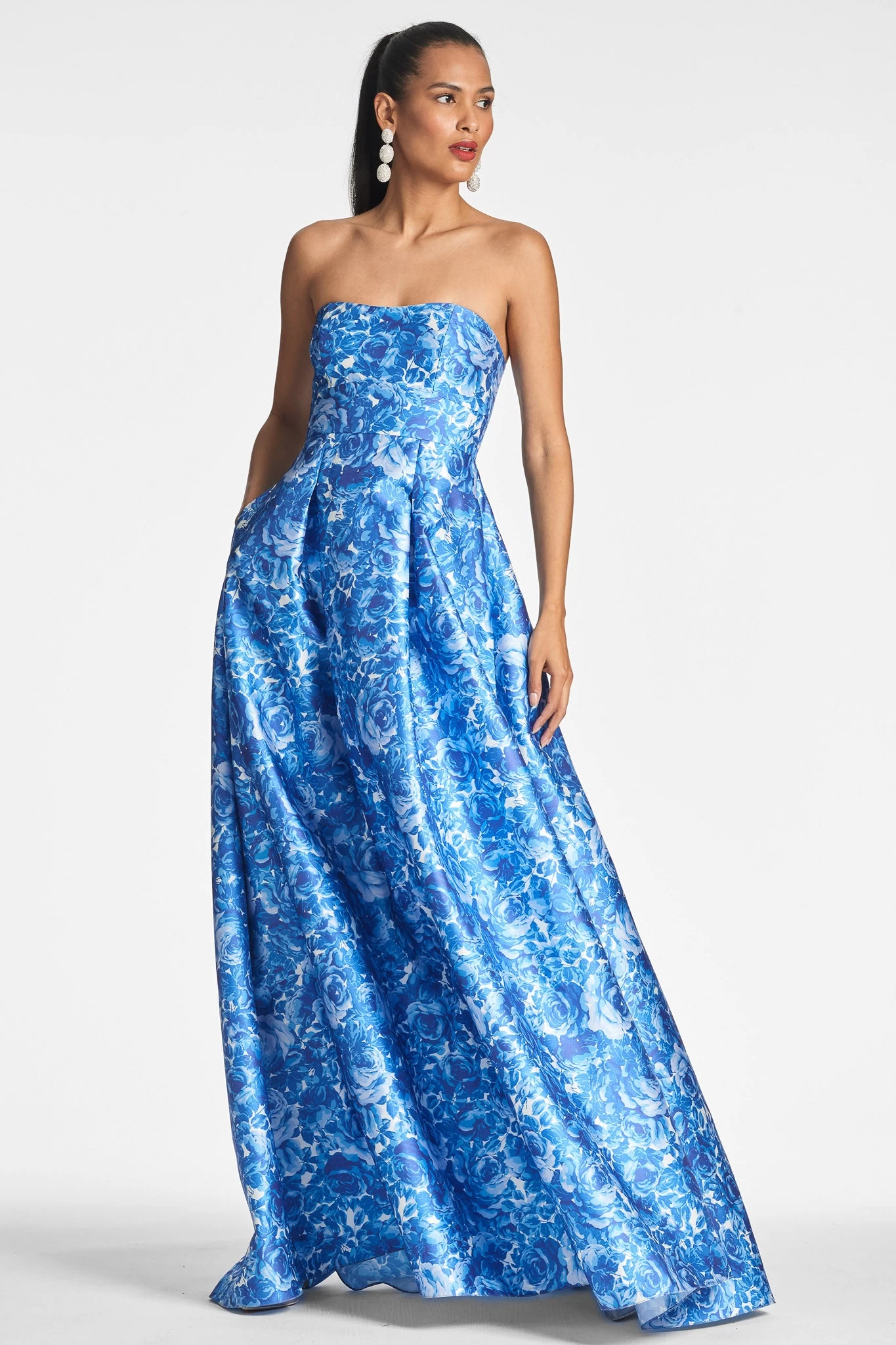 Giovanna Gown - Mediterranean Blooms 4 Giovanna Gown - Mediterranean Blooms - Image 2