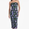 Isa Dress - Violet Garden -Feminine Style Shop ISADRESS VIOLETGARDEN FRONT