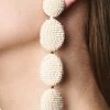 Natalie Earrings - Smooth Beads -Feminine Style Shop J21E14 NATALIEEARRING IVORY d1049c6f 2374 4112 92ff 00dcf38a457d