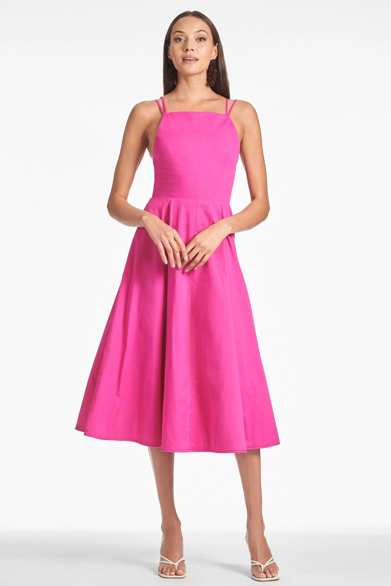 Jacinta Dress - Cerise 4 Jacinta Dress - Cerise - Image 2