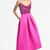 Leighton Skirt - Cerise -Feminine Style Shop JESSETOP HOTPINK FRONT 7011a7a6 d569 4de0 aa1b d0650244be2a