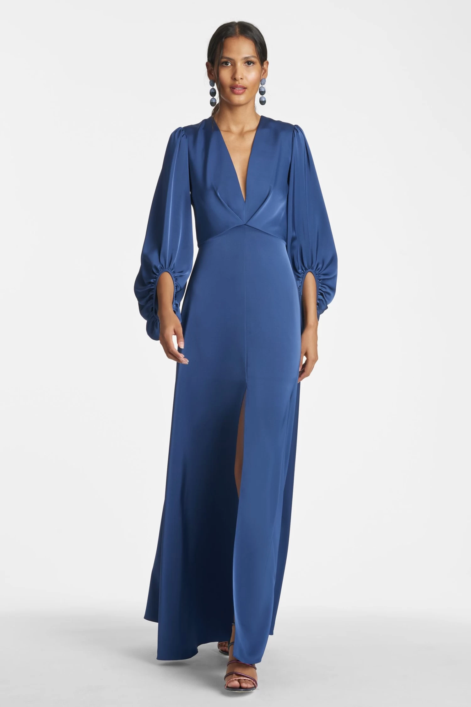 Jenny Gown - Washed Indigo 5 Jenny Gown - Washed Indigo - Image 3