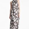 Kayla Gown - Ebony Garden -Feminine Style Shop KAYLAGOWN EBONYGARDEN FRONT