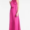 Kayla Gown - Dragonfruit 1 Kayla Gown - Dragonfruit -Feminine Style Shop KAYLAGOWN DRAGONFRUIT FRONT