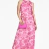 Kayla Gown - Pink Fantasia Bloom -Feminine Style Shop KAYLAGOWN PINKFANTASIABLOOM FRONT3