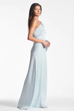 Keely Gown - Ice Blue -Feminine Style Shop KEELYDRESS ICEBLUE SIDE 09b31d93 e535 4356 8d16 6c4658df6cc3