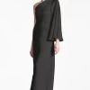 Keely Gown - Black -Feminine Style Shop KEELYGOWN RECOLORTOBLACK FRONT