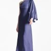 Keely Gown - Deep Cobalt 2 Keely Gown - Deep Cobalt -Feminine Style Shop KEELYGOWN RECOLORTODEEPCOBALT FRONT