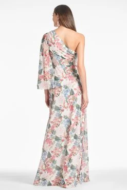 Keely Gown - Antico Botonico -Feminine Style Shop KEELYGOWN ANTICABOTONICO BACK