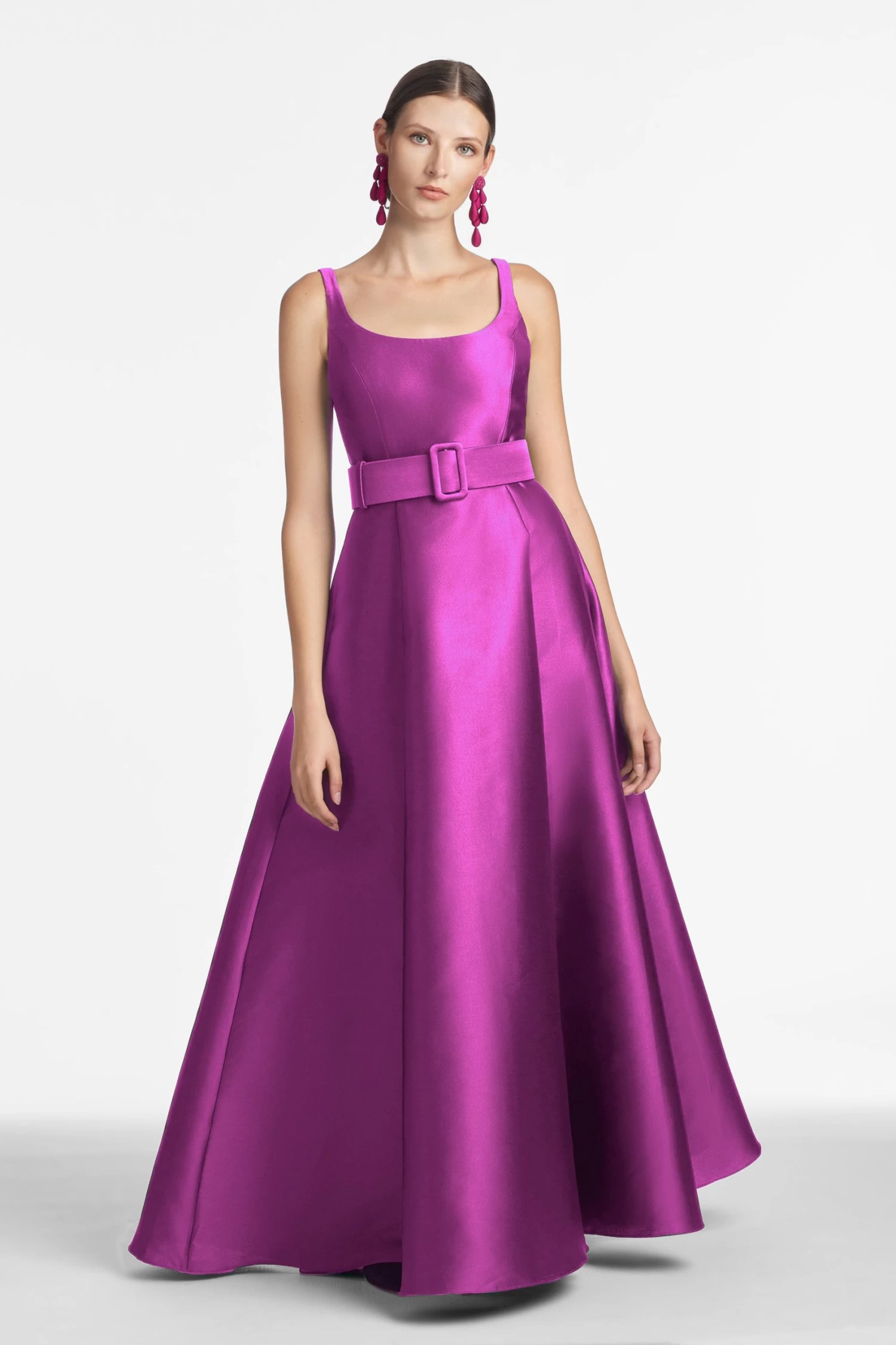 Kruse Gown - Magenta 3 Kruse Gown - Magenta