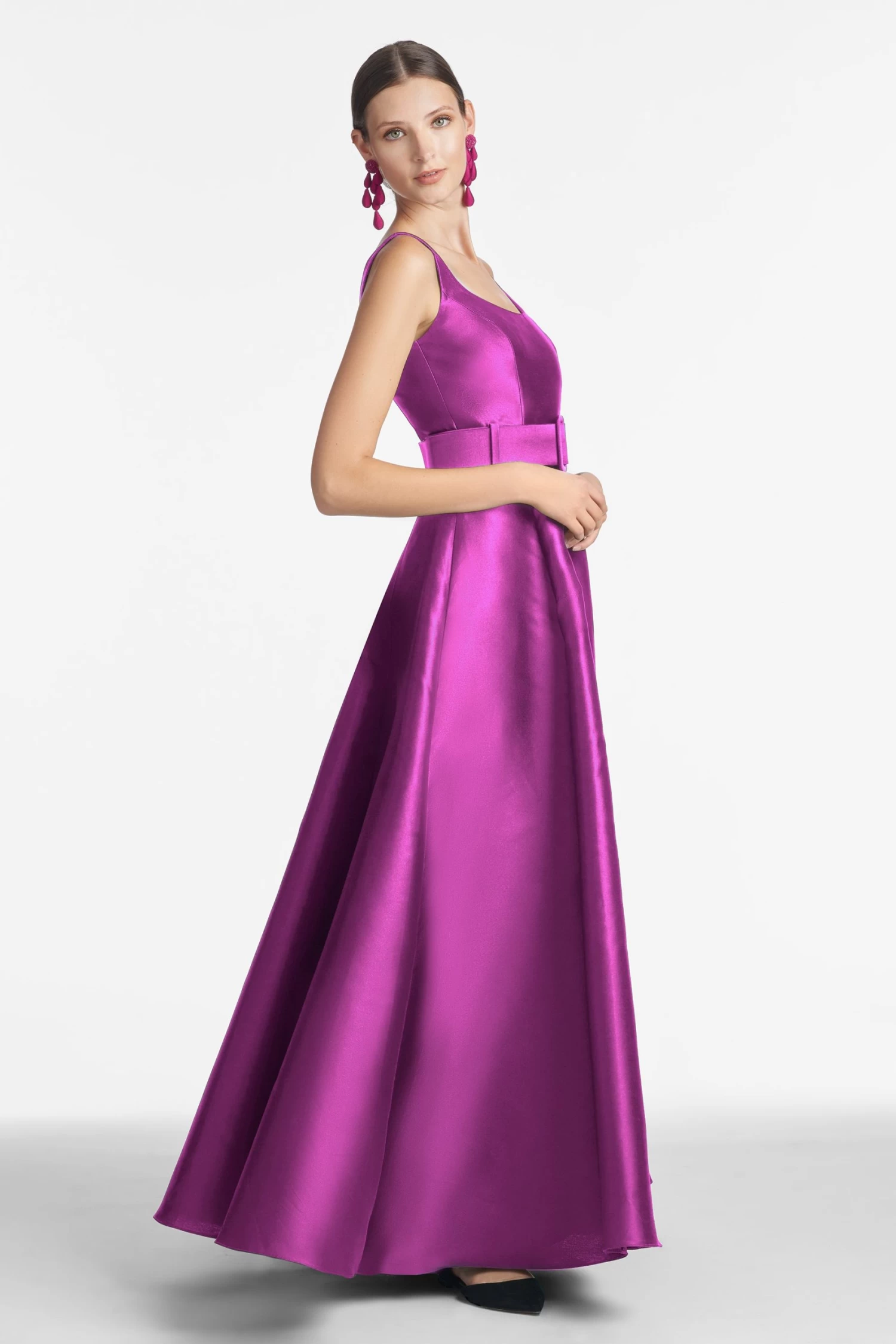 Kruse Gown - Magenta 4 Kruse Gown - Magenta - Image 2