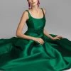 Kruse Gown - Emerald -Feminine Style Shop Kruse Gown Emerald Front 2