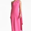 Leslie Gown - Rose Pink -Feminine Style Shop LESLIEGOWN ROSEPINK FRONT