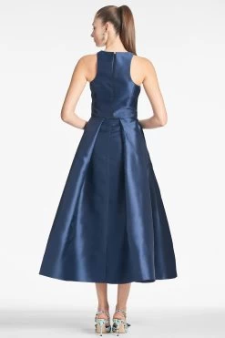 Lexie Top - Navy -Feminine Style Shop LEXIETOP LEIGHTONSKIRT NAVY BACK feced9d3 206e 4fbc bdd2 918bc1206df8