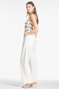 Lexie Top - Pink Lemonade Bouquet -Feminine Style Shop LEXIETOP PINKLEMONADEBOUQUET SIDE