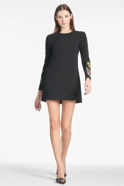 Lily Dress - Noir Bouquet -Feminine Style Shop LILLYDRESS NOIRBOUQUET FRONT6 e3f4c959 89d5 4753 b2b5 9d831b4b49d3