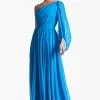 Makayla Gown - Azure -Feminine Style Shop MAKAYLAGOWN AZURE FRONT