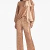 Sequin Bri Pant - Honey -Feminine Style Shop MARLENATOP BRIPANT HONEY FRONT e41f67fb 7a75 4e54 80ff bfa84a3c0785
